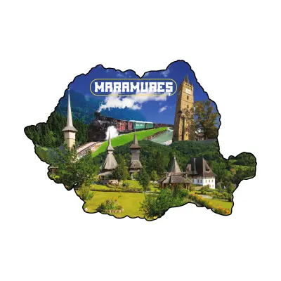 Maramures, magnet harta, model mgs192